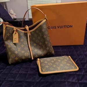 Louis Vuitton Monogram Brown Carryall pmHandbag Set
